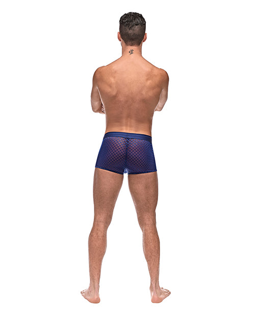 diamond-mesh-mini-short-blue-xl image