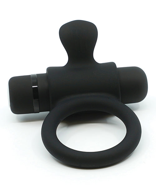 nu-sensuelle-rev-silicone-7-function-bullet-ring-wflutter-tip-black image