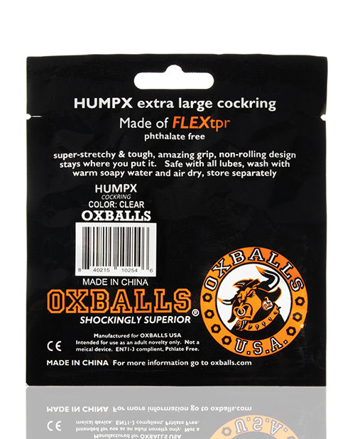 oxballs-humpx-cockring-clear image