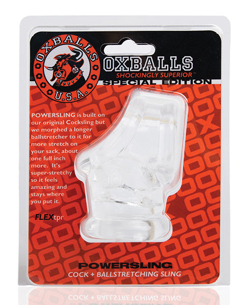 oxballs-powerballs-cocksling-ball-stretcher-clear image