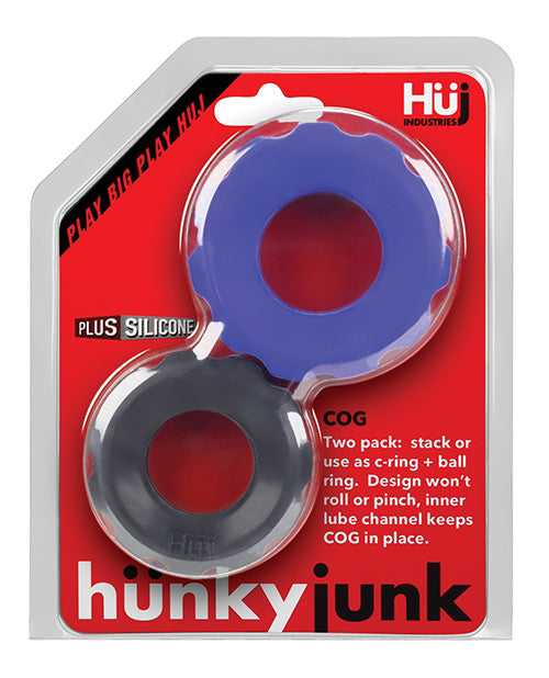 hunky-junk-cog-ring-2-size-double-pack-cobalt-tar-pack-of-2 image