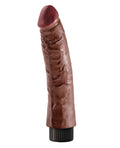 king-cock-7-vibrating-cock-brown image