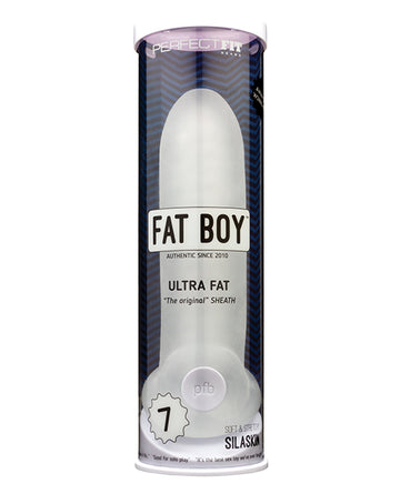 Perfect Fit Fat Boy Original Ultra Fat 7.0" - Clear