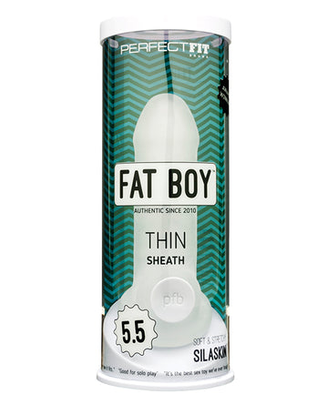 Perfect Fit Fat Boy Thin 5.5" - Clear