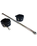 Rouge Leather Leg Spreader Bar w/Black Cuffs