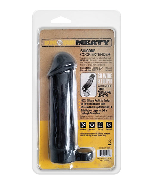 boneyard-the-man-sizer-3x-stretch-silicone-extender-black image