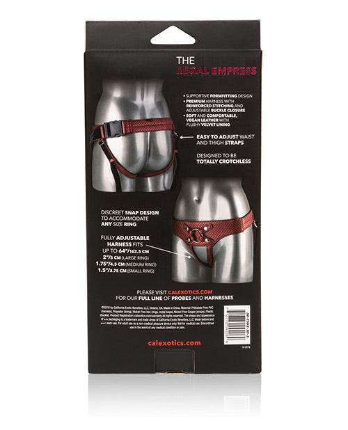 her-royal-harness-the-regal-empress-red image