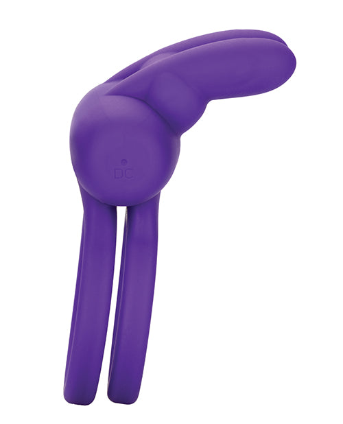 silicone-rechargeable-rockin-rabbit-enhancer-purple image