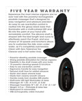 zero-tolerance-the-gentleman-rechargeable-prostate-massager-black image