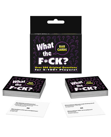 What the Fuck? Bar Cards