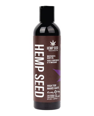 Earthly Body Massage & Body Oil - 8 oz High Tide