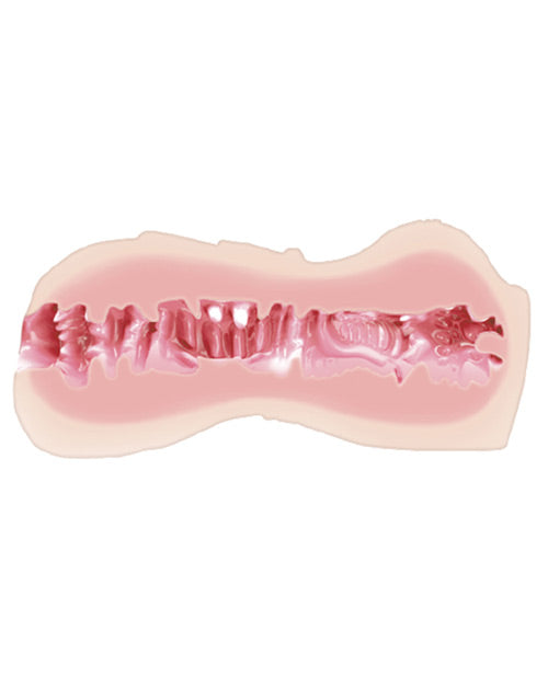 Crazy Bull No Lube Vagina Masturbator Sleeve - Ivory