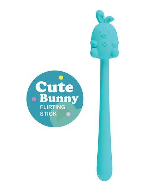 Pretty Love Cute Bunny Flirting Stick - Turquoise