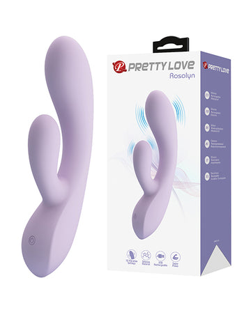 Pretty Love Rosalyn Rabbit Vibrator - Lilac