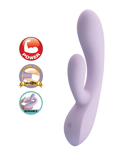Pretty Love Rosalyn Rabbit Vibrator - Lilac