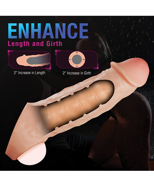 Blush Performance Plus - Intrepid - 2 Inch Silicone Penis Xtender - Beige
