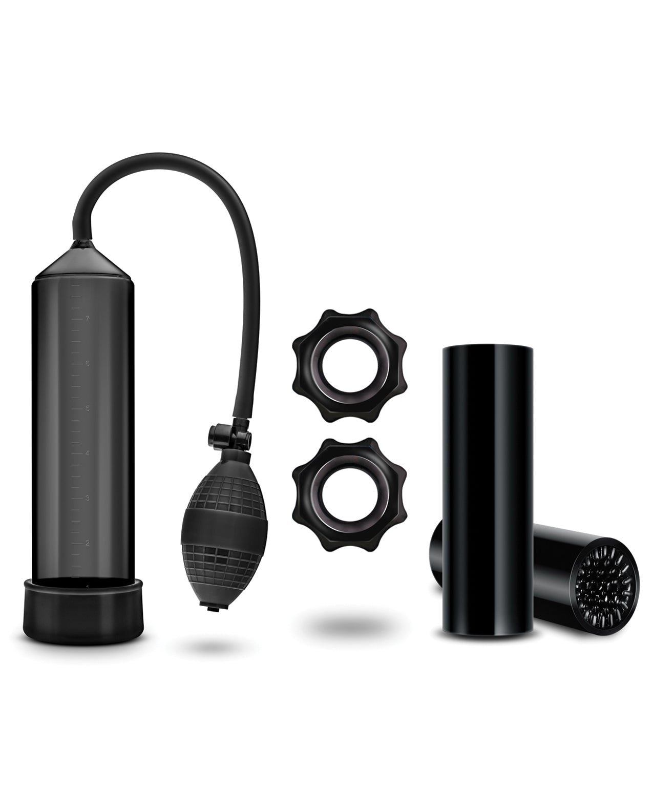 Blush Quickie Kit - Thick Cock Black