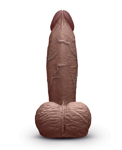 b-Vibe Slipskin 6" Girthy - Brown