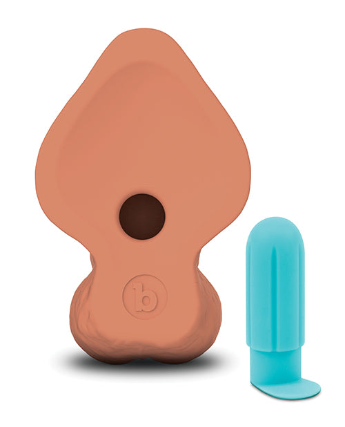 b-Vibe Slipskin 9" Curvy - Mocha