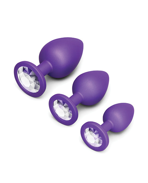 Jeweled Butties Bundle 3-Piece Anal Training Set