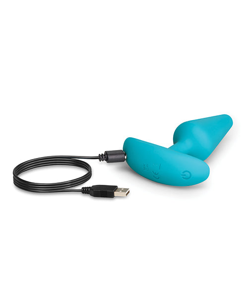 Anal Training Bundle 2-Piece Set Includes Beginner Plug & Rechargeable Vibrating Plug w/Remote