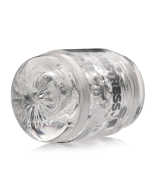 Curve Toys Mistress Double Shot Pussy & Ass Mini Masturbator - Clear