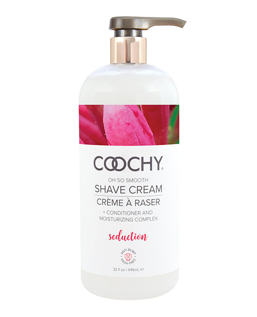 COOCHY Shave Cream - 32 oz Seduction Honeysuckle/Citrus