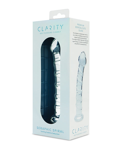Clarity Glass Dildo - Seraphic Spiral