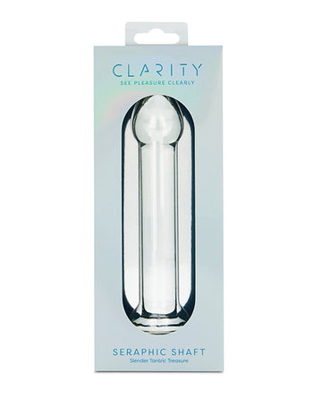 Clarity Glass Dildo - Seraphic Serenade
