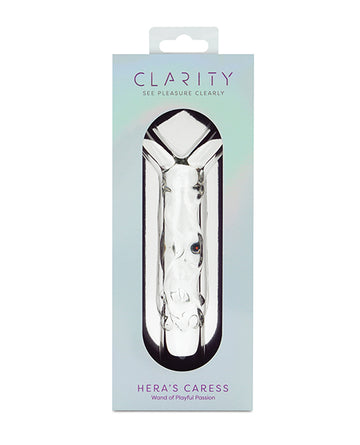 Clarity Glass Dildo - Hera's Caress