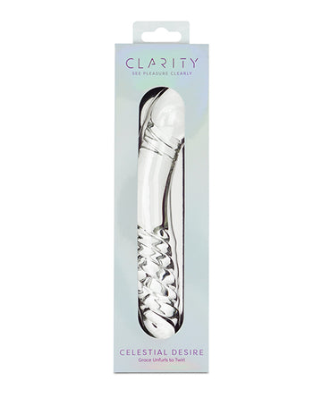 Clarity Glass Dildo - Celestial Desire