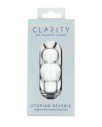 Clarity Glass Dildo - Utopian Reverie