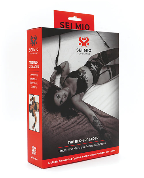 Sei Mio The Bed Spreader Under the Mattress Restraint System - Black