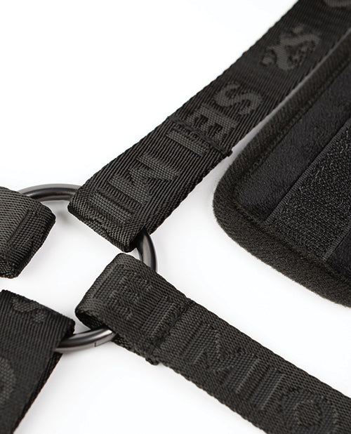 Sei Mio The Bed Spreader Under the Mattress Restraint System - Black