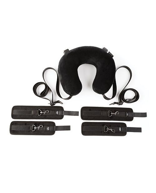 Sei Mio Comfortably in Control Deluxe Sex Position Restraint System - Black