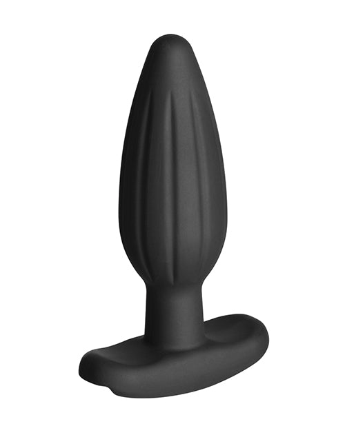 ElectraStim Silicone Noir Rocker Butt Plug - Medium