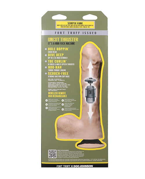 Fort Troff Piston Thruster Mini Fuck Machine w/Remote - Caramel