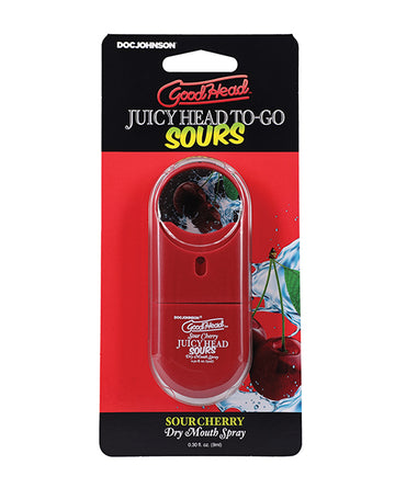 GoodHead Juicy Head Dry Mouth Spray To-Go - .30 oz Sour Cherry