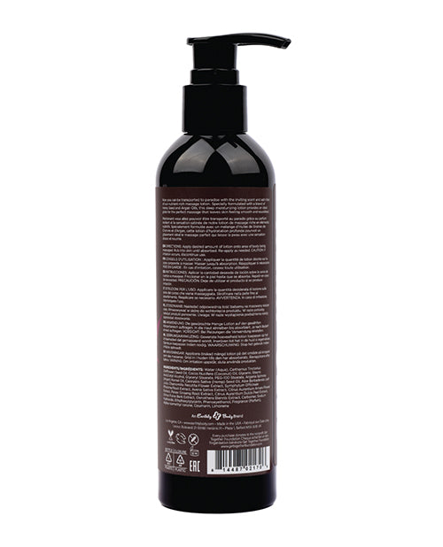 Earthly Body Hemp Seed Massage Lotion - 8 oz Skinny Dip