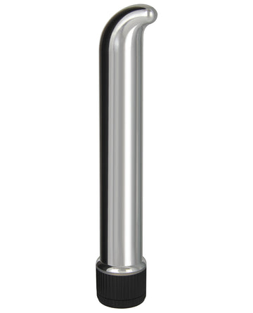 Erotic Toy Company Chrome Classics 7" G Spot Vibe - Silver