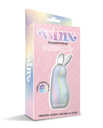 WINX Hippity Hoppity Squishy Silicone Vibrator - Multi-Color