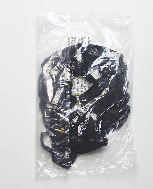 Nadia Lace & Mesh Cutout Teddy - Black SM