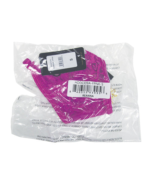 Reanna Lace & DESIRE Charm G-String - Pink 3X/4X