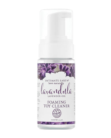 Intimate Earth Foaming Toy Cleaner - 100 ml Lavandula Lavender Oil and Rosemary Extracts