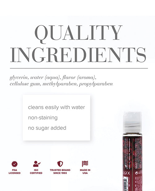 JO H2O - Raspberry Lubricant 1 oz