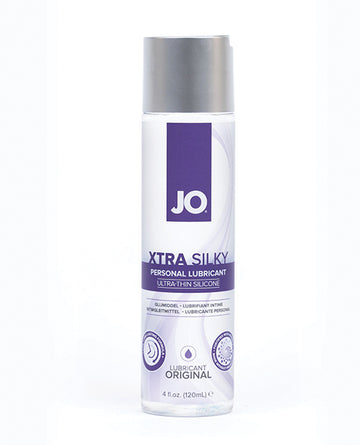 JO Xtra Silky Thin Silicone - Original Lubricant 4 oz