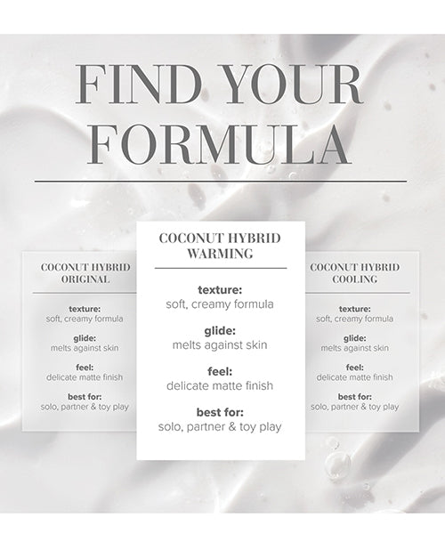 JO Coconut Hybrid - Warming Lubricant 4 oz