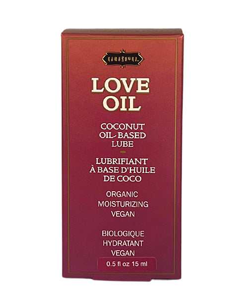 Kama Sutra Love Oil Coconut Oil-Based Lube - Mini