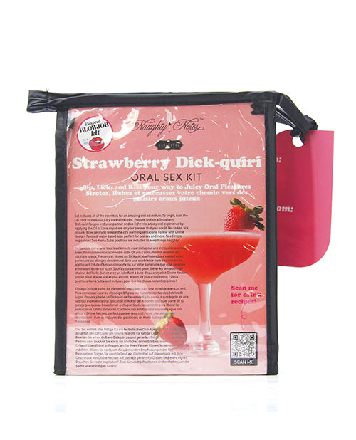 Kama Sutra Strawberry Dick-Quiri Flavored Oral Sex Kit