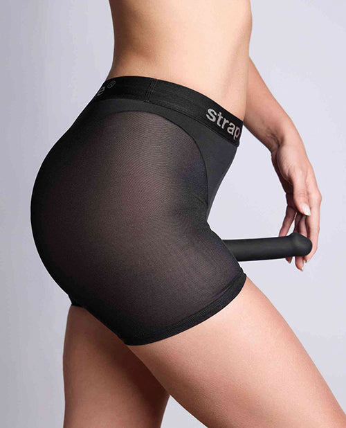 Strap On Me Halo Lingerie Harness - Black LG
